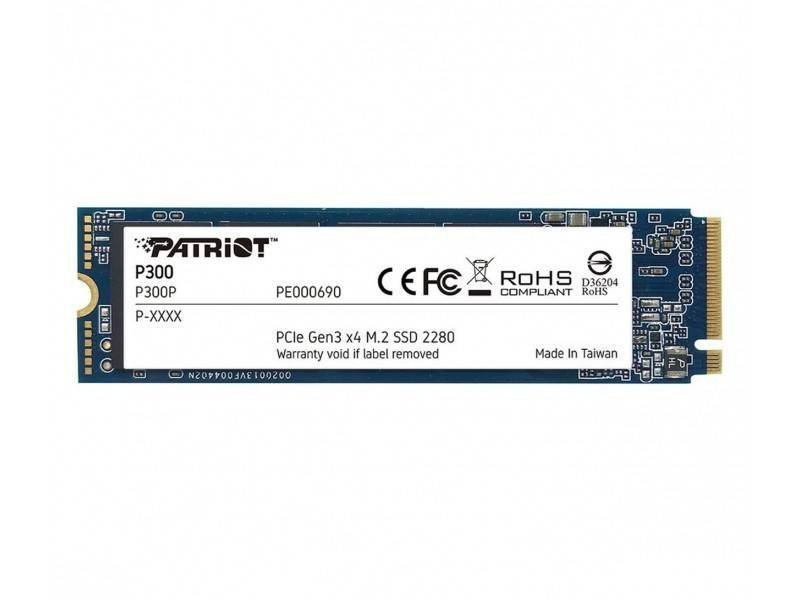 PATRIOT DYSK SSD P300 512GB M.2 PCIE GEN 3 X4 1700/1200