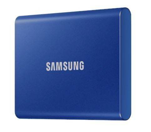 SAMSUNG DYSK SSD PORTABLE T7 2TB USB 3.2 GEN.2 BLUE