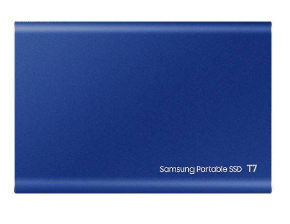 SAMSUNG DYSK SSD PORTABLE T7 2TB USB 3.2 GEN.2 BLUE