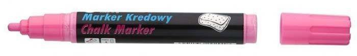Marker kredowy TOMA 292 TO-292 8 2 różowy okrągła 4.5mm
