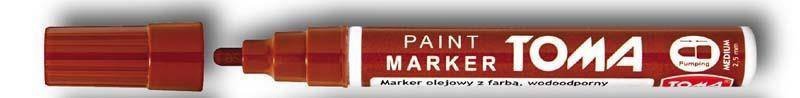 MARKER OLEJOWY TOMA 440 TO-440 6 2 BRĄZOWY 2.5MM