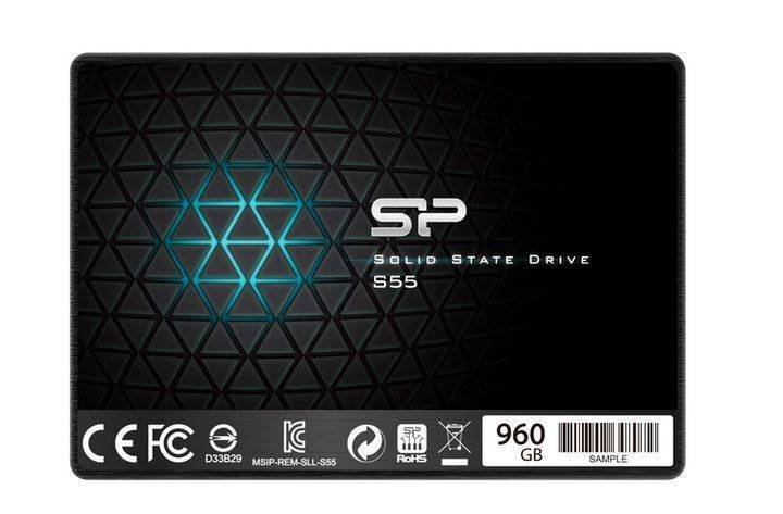 SILICON POWER DYSK SSD SLIM S55 960GB 2,5 SATA3 550/420MB/S 7MM
