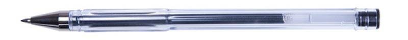 DŁUGOPIS ŻELOWY OFFICE PRODUCTS CLASSIC CZARNY 0.5MM PRZEZROCZYSTA