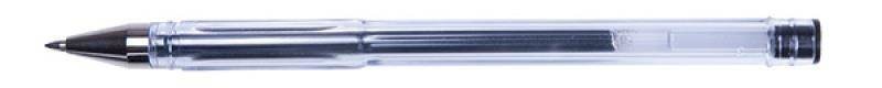 DŁUGOPIS ŻELOWY OFFICE PRODUCTS CLASSIC CZARNY 0.5MM PRZEZROCZYSTA