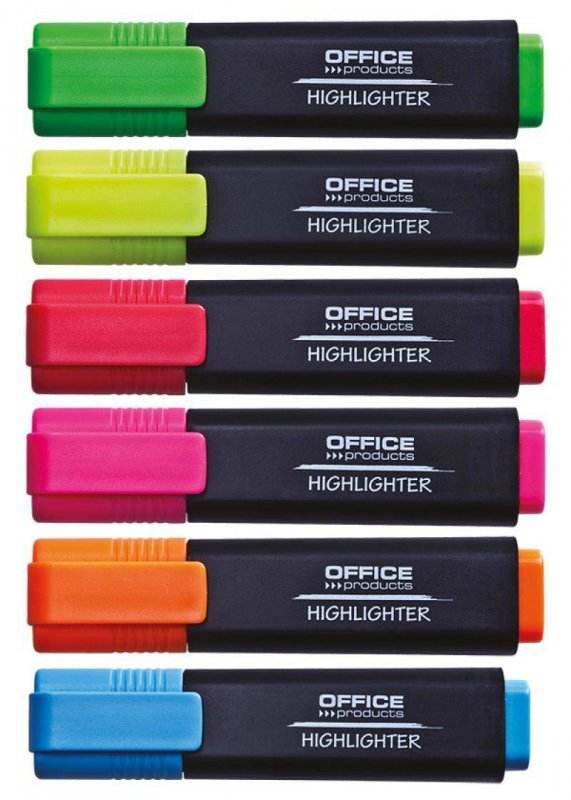 ZAKREŚLACZ OFFICE PRODUCTS NIEBIESKI 1-5MM