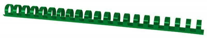 GRZBIET PLASTIKOWY 16MM (145 KARTEK) OFFICE PRODUCTS ZIELONY 100 SZT.