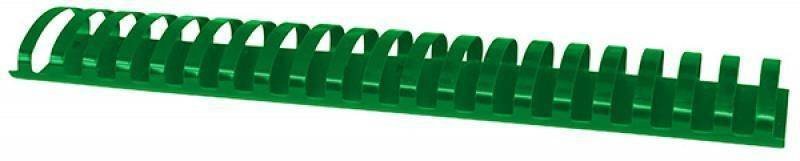 GRZBIET PLASTIKOWY 51MM (510 KARTEK) OFFICE PRODUCTS ZIELONY 50 SZT.