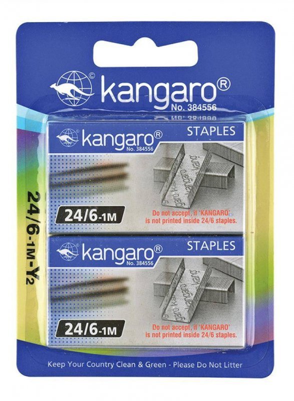 ZSZYWKI KANGARO NO. 24/6,2X1000 SZT. 2X1000 SZT.