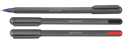 DŁUGOPIS KULKOWY LINC PENTONIC S-7024BLK-DZ CZARNY 1.0 SREBRNA OBUDOWA