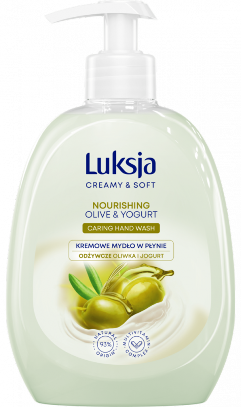 MYDŁO W PŁYNIE LUKSJA OLIVE & YOGHURT 500ML