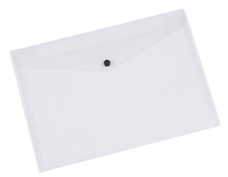 TECZKA KOPERTOWA NA ZATRZASK A3 Q-CONNECT TRANSPARENTNA PP 172MIKR