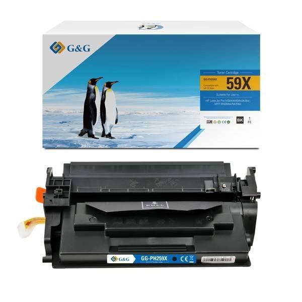 G&G KOMPATYBILNY TONER Z CF259X, BLACK, 10000S, NT-PH259X, HP 59X, DLA HP LASERJET PRO M304/M404N/DN/DW, N