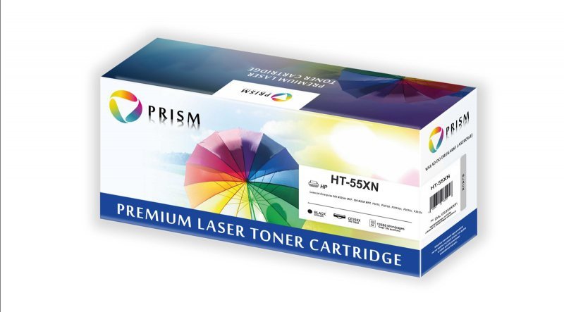 TONER ZAMIENNY PRISM CE255X ZHL-CE255XRP! CZARNY 12500 STR.