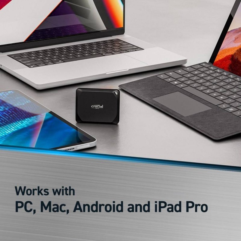 CRUCIAL DYSK SSD X10 PRO 2TB USB-C 3.2 GEN2 2X2