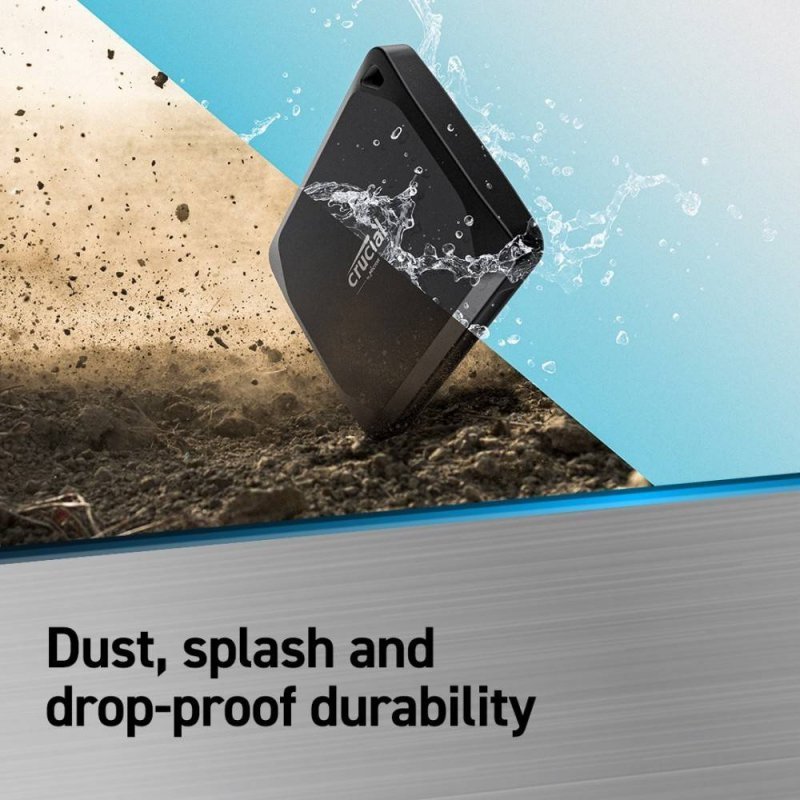 CRUCIAL DYSK SSD X10 PRO 2TB USB-C 3.2 GEN2 2X2