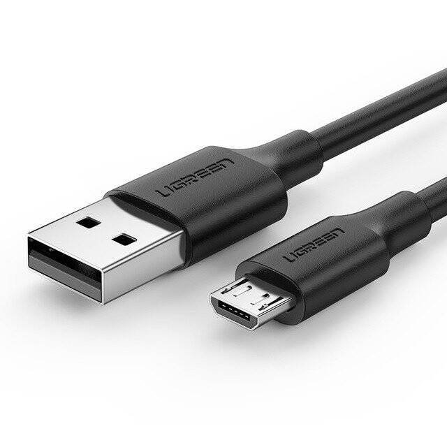 KABEL USB DO MICRO USB UGREEN US289 QC 3.0 2.4A 2M (CZARNY)