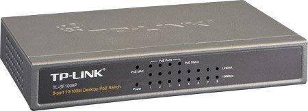 TP-LINK SF1008P SWITCH 8X10/100 POE DESKTOP