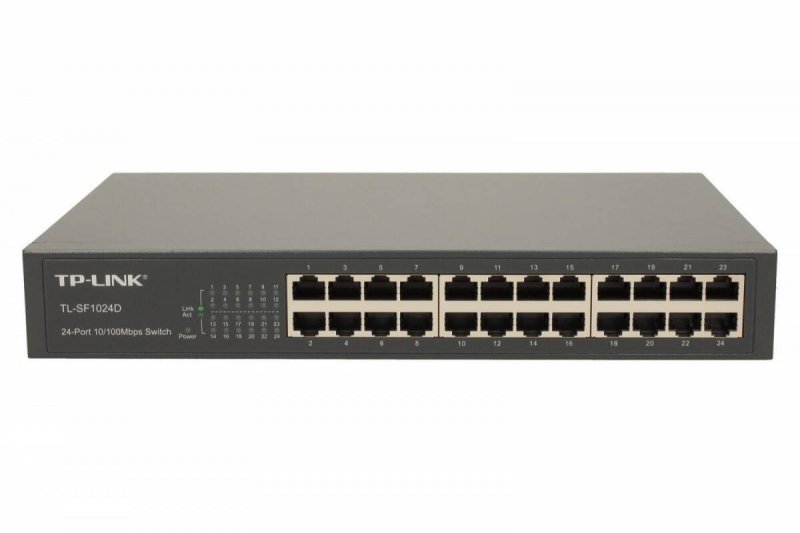 TP-LINK SF1024D SWITCH L2 24X10/100 DESKTOP