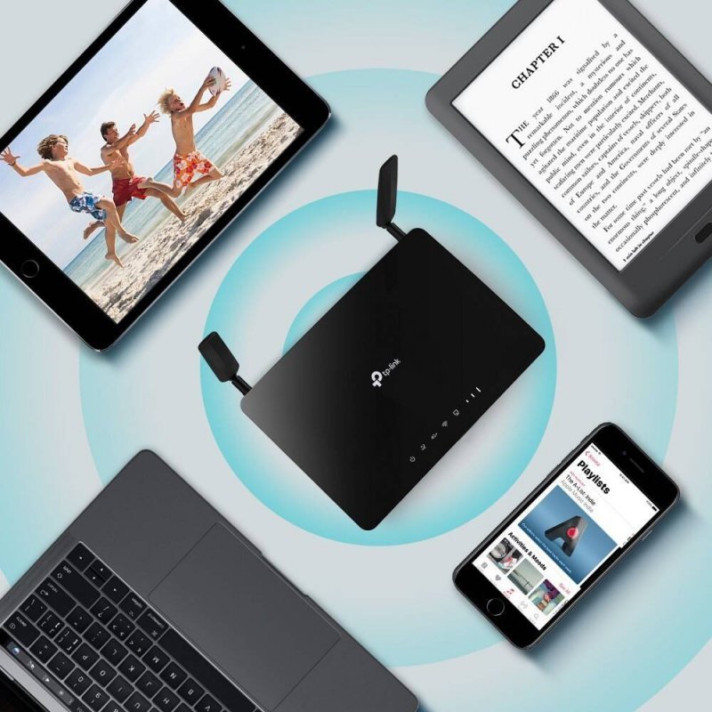TP-LINK ROUTER MR600 4G+ LTE CAT. 6 WIFI AC1200 LAN/WAN-1GB