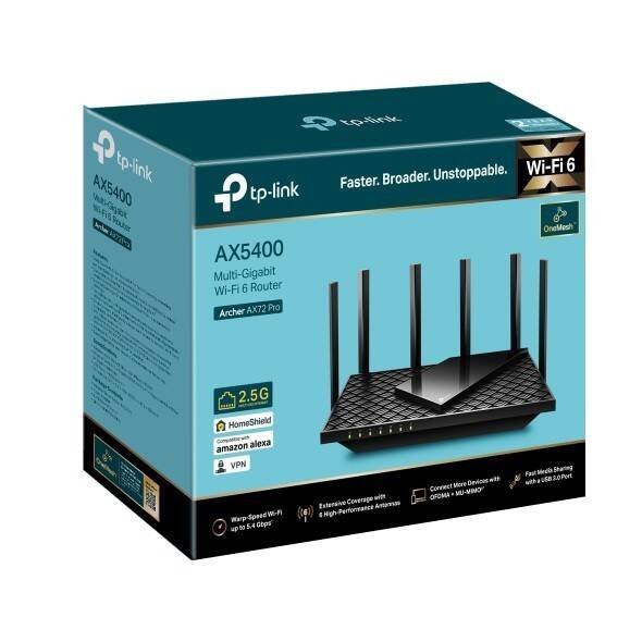 TP-LINK ROUTER ARCHER AX72 PRO WIFI AX5400