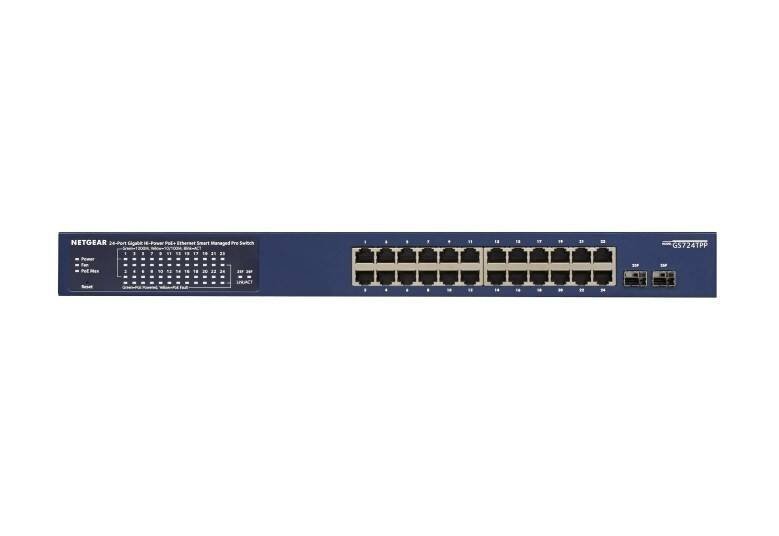 NETGEAR PRZEŁĄCZNIK SMART GS724TP SWITCH SMART 24XGE POE 2XSFP