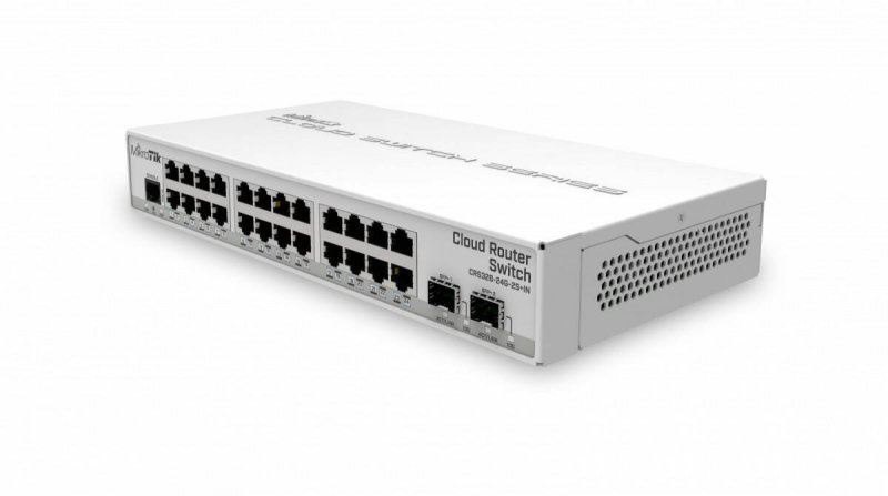 MIKROTIK PRZEŁĄCZNIK 24XGBE 2XSFP+ CRS326-24G-2S+IN