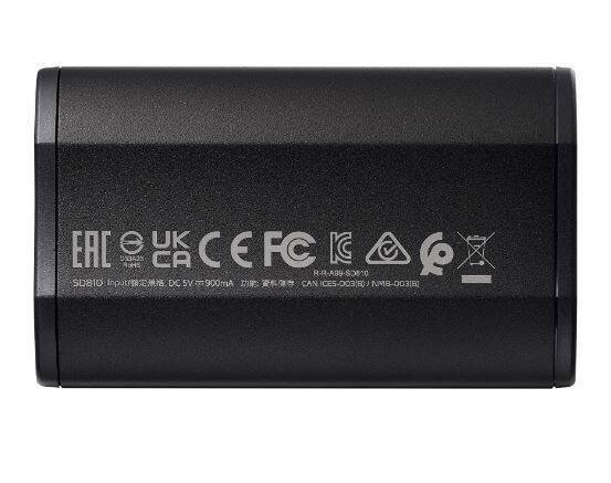 ADATA DYSK SSD EXTERNAL SD810 500GB USB3.2 20GB/S BLACK
