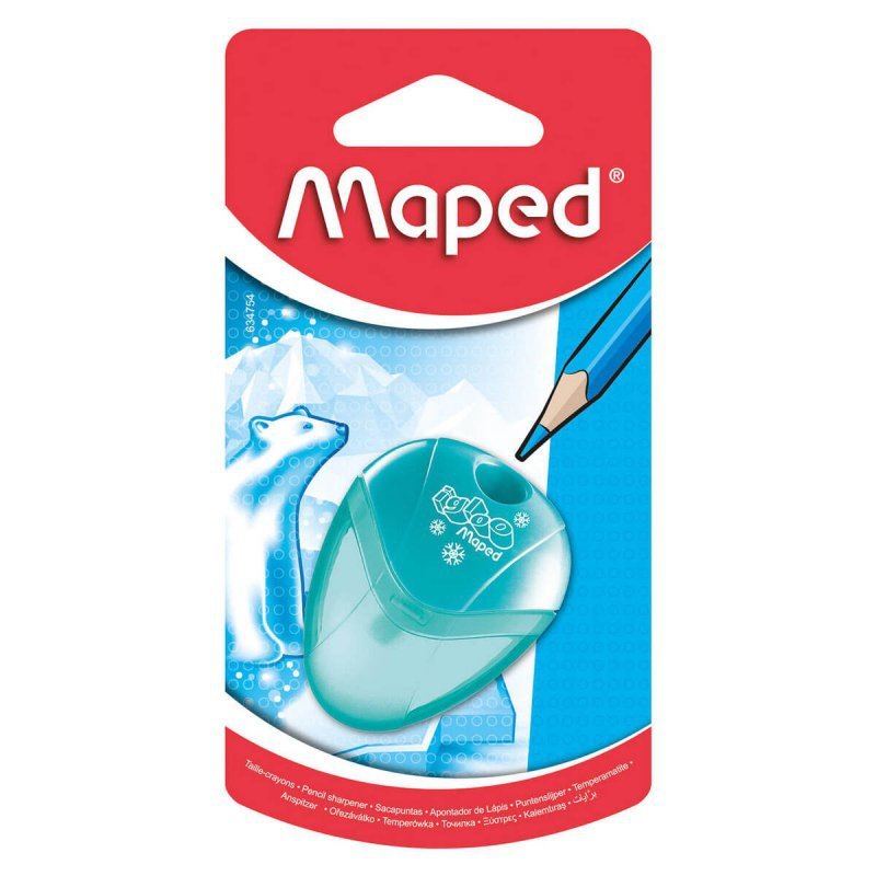 TEMPERÓWKA MAPED IGLOO 1 OTWÓR ZIELONA BLISTER