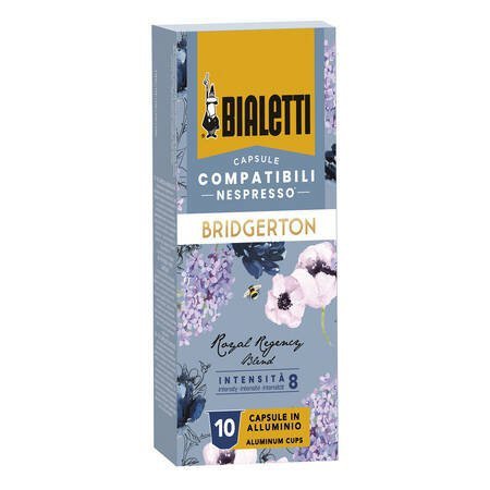 KAWA W KAPSUŁKACH BIALETTI - BRIDGERTON ROYAL REGENCY BLEND NESPRESSO - 10 KAPSUŁEK