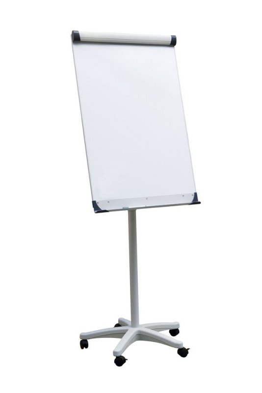 FLIPCHART MOBILNY SUCHOŚCIERALNY MAGNETYCZNY 70X100CM D.RECT