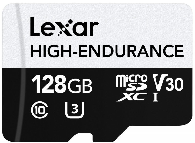 LEXAR KARTA MICROSD 128GB C10 A1 U3 V10 100/45MB/S CL10 ADAPTER
