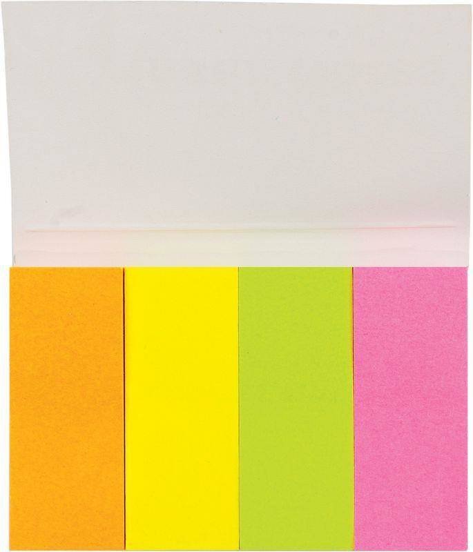 ZAKŁADKI INDEKSUJĄCE PAPIEROWE 20X50MM CENTRUM 85385 NEON*4 50SZT