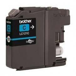 TUSZ ORYGINALNY BROTHER LC121C CYAN 300 STRON