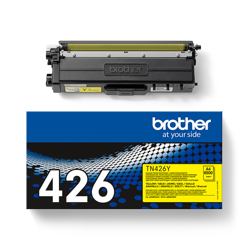 TONER ORYGINALNY BROTHER TN426Y YELLOW 6500 STRON