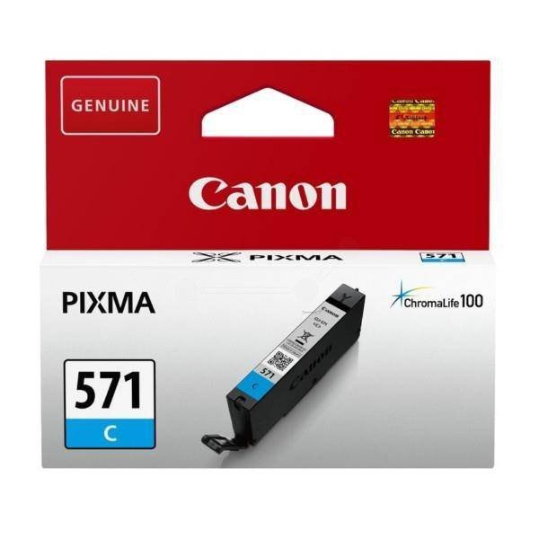 TUSZ ORYGINALNY CANON CLI571C 0386C001 CYAN 7 ML