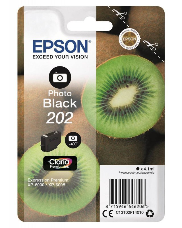 TUSZ ORYGINALNY EPSON T02F1 C13T02F14010 PHOTO CZARNY 400 STRON
