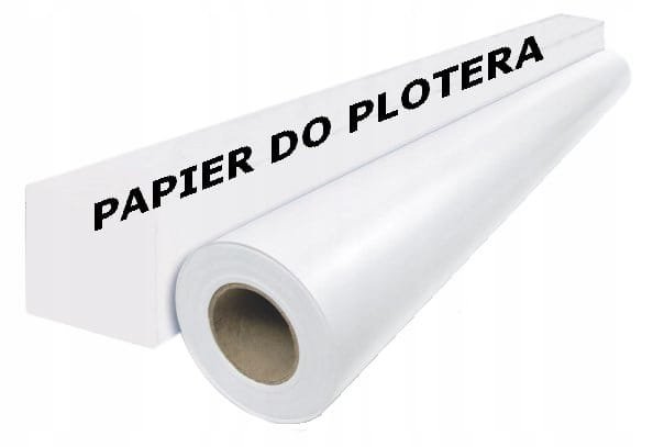 PAPIER ROLKA DO PLOTERA - 610 mm x 50 m - 80g