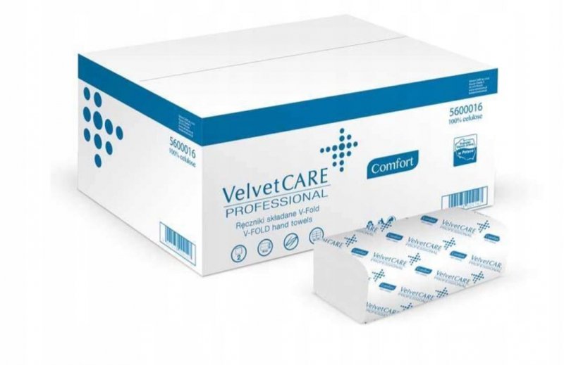 RĘCZNIK PAPIEROWY ZZ VELVET Care celuloza bielony