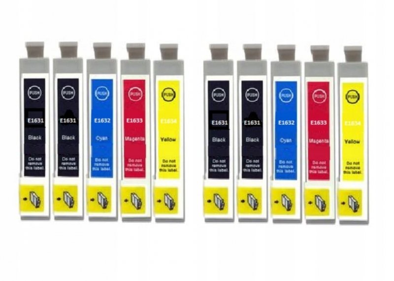 10 x TUSZE DO EPSON WF-2650DWF WF-2660DWF