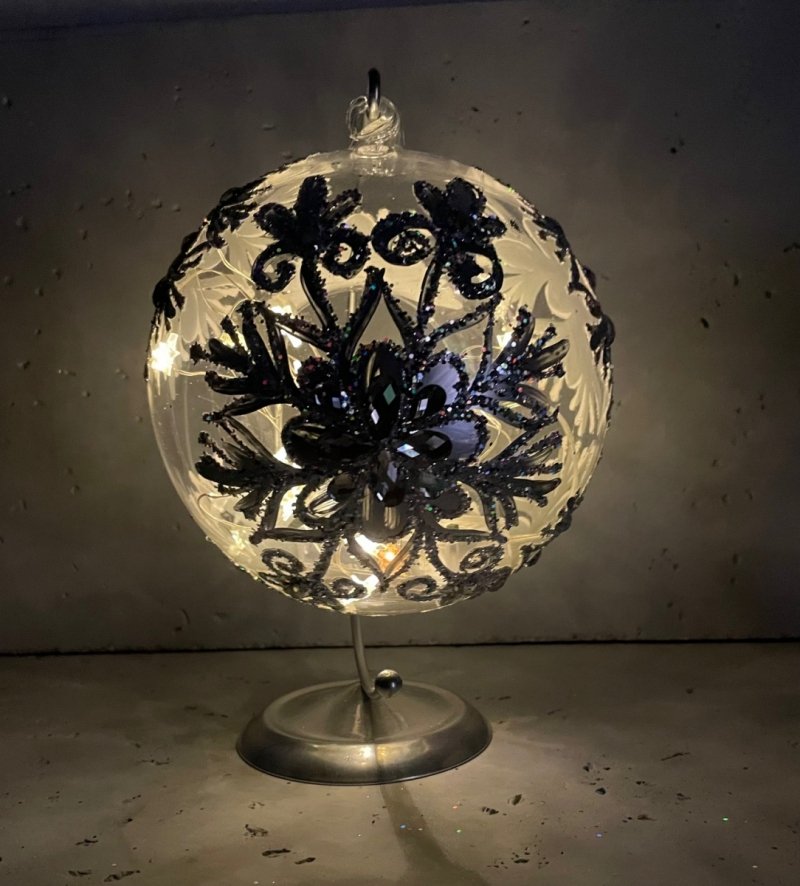 Bombka 15 cm  Lampion