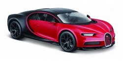 Maisto Model kompozytowy Bugatti Chiron sport czarno-czerwony