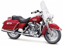Maisto Model Motocykl Harley-Davidson 1999 FLHR Road King bordo 1/18