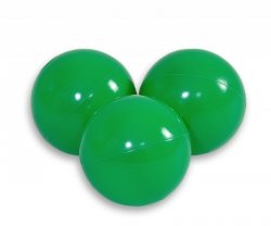 Plastikowe piłki do suchego basenu 50szt. - zielone