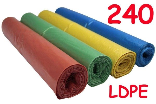 WORKI LDPE240 L ROLKA 10 SZT