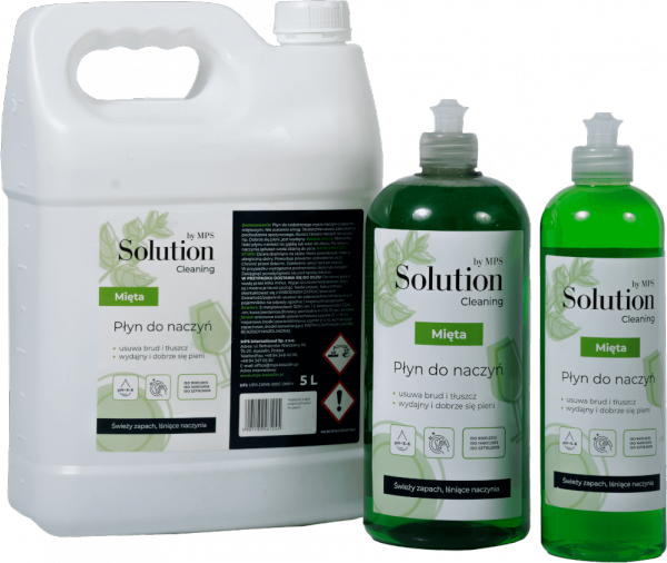 Solution by MPS, Cleaning, Płyn do naczyń – mięta