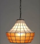 Lampa żyrandol zwis witraż ARCUS 30cm 