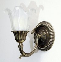 Kinkiet mosiężny JBT Stylowe Lampy WKMB/232K/1 