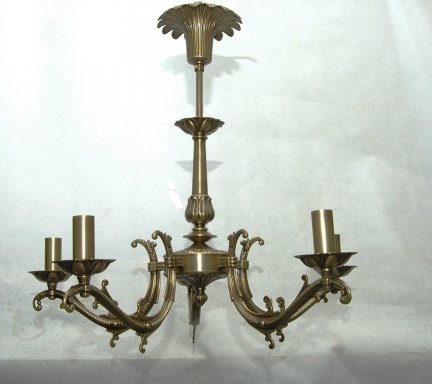 Żyrandol mosiężny,lampa wisząca mosiężna