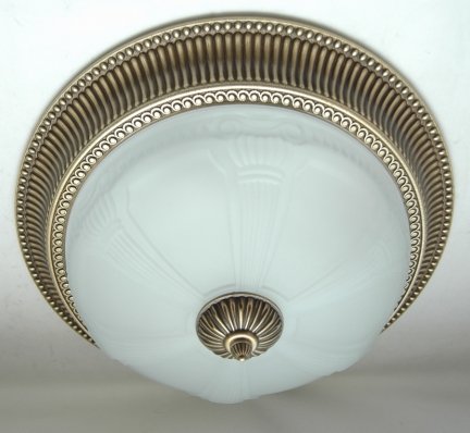 Plafon mosiężny,lampa sufitowa mosiężna,plafoniera
