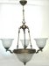 Żyrandol mosiężny JBT Stylowe Lampy WZMB/842/3+3